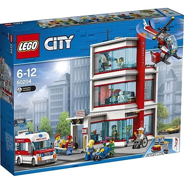 LEGO® LEGO® City 60204 Krankenhaus, 861 Teile