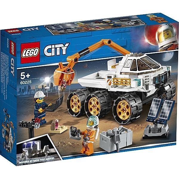 LEGO® LEGO® City 60225 Rover-Testfahrt, 202 Teile, ab 5 Jahre