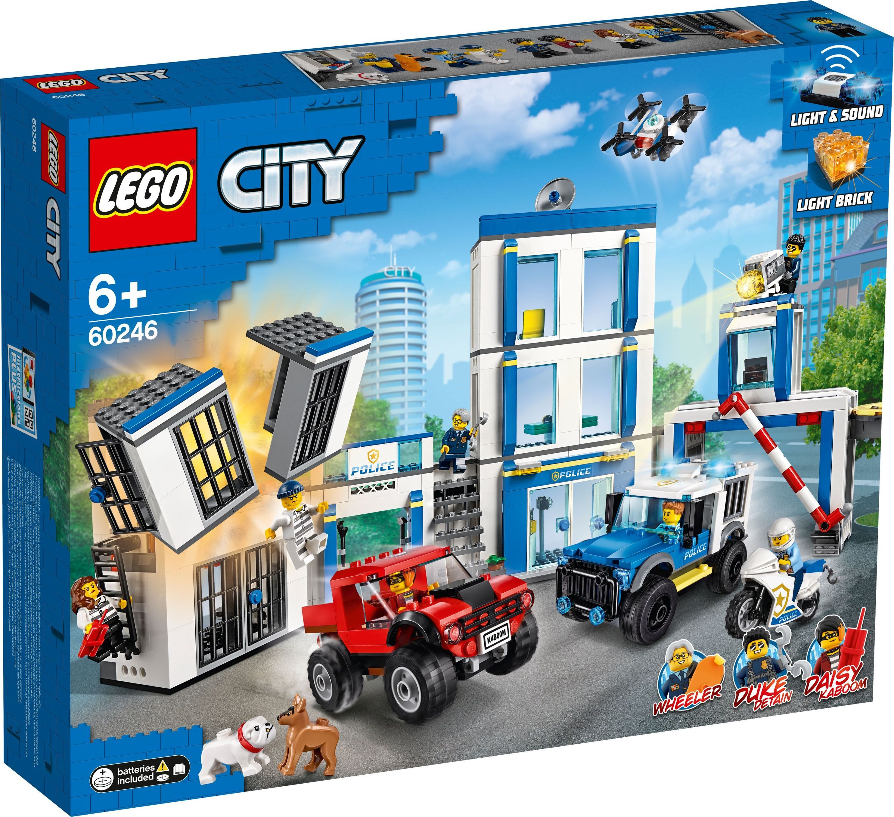 LEGO® City 60246 Polizeistation jetzt bei Weltbild.ch bestellen