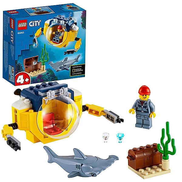 LEGO® LEGO® City 60263 Mini-U-Boot für Meeresforscher