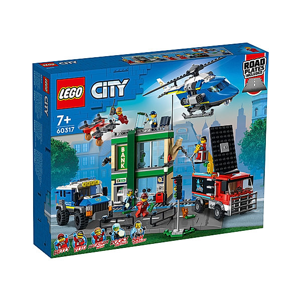 LEGO® LEGO® City 60317 Banküberfall mit Verfolgungsjagd