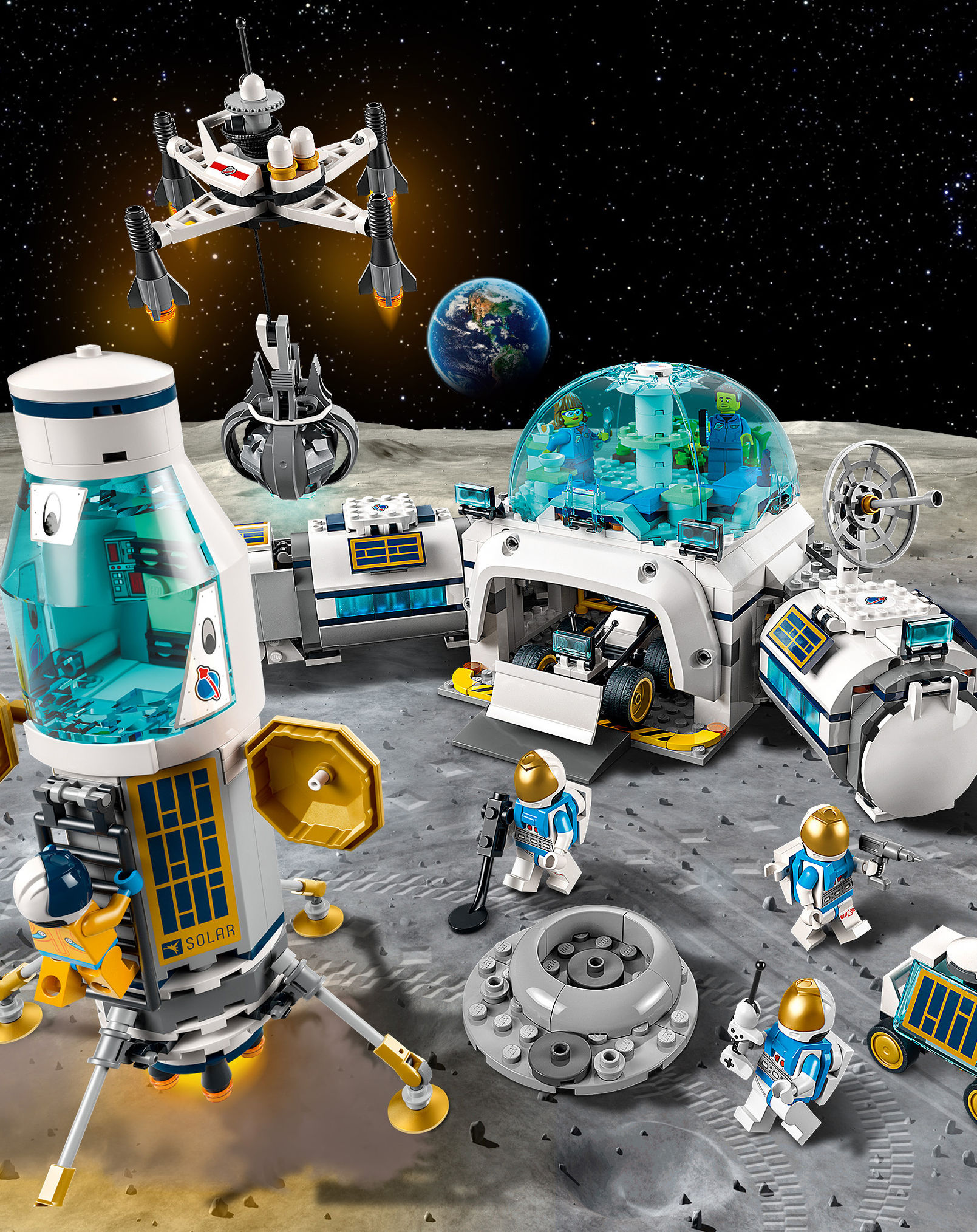 LEGO® City bestellen Mond-Forschungsbasis 60350