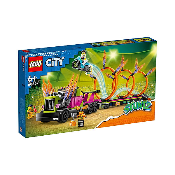 LEGO® LEGO® City 60357 Stunttruck mit Feuerreifen-Challenge