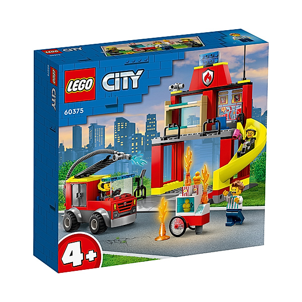 LEGO® LEGO® City 60375 Feuerwehrstation und Löschauto