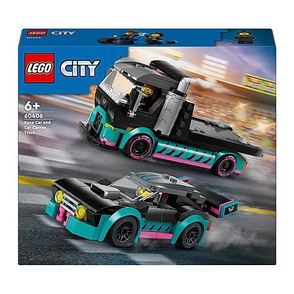 LEGO® LEGO® City 60406 Autotransporter mit Rennwagen