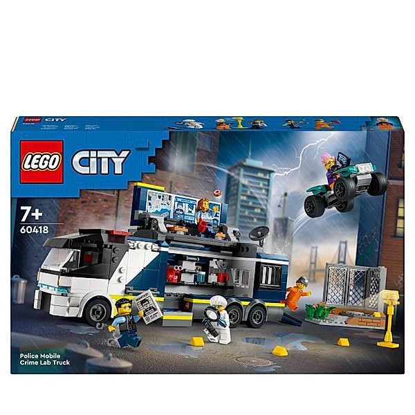 LEGO® LEGO® City 60418 Polizeitruck mit Labor
