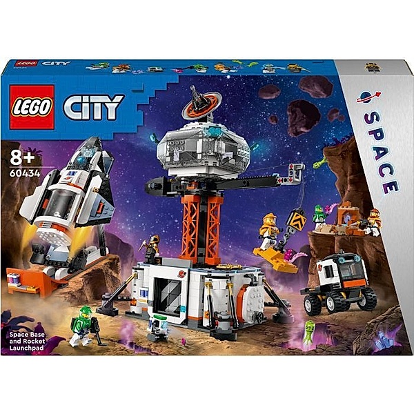 LEGO® LEGO® City 60434 Raumbasis mit Startrampe