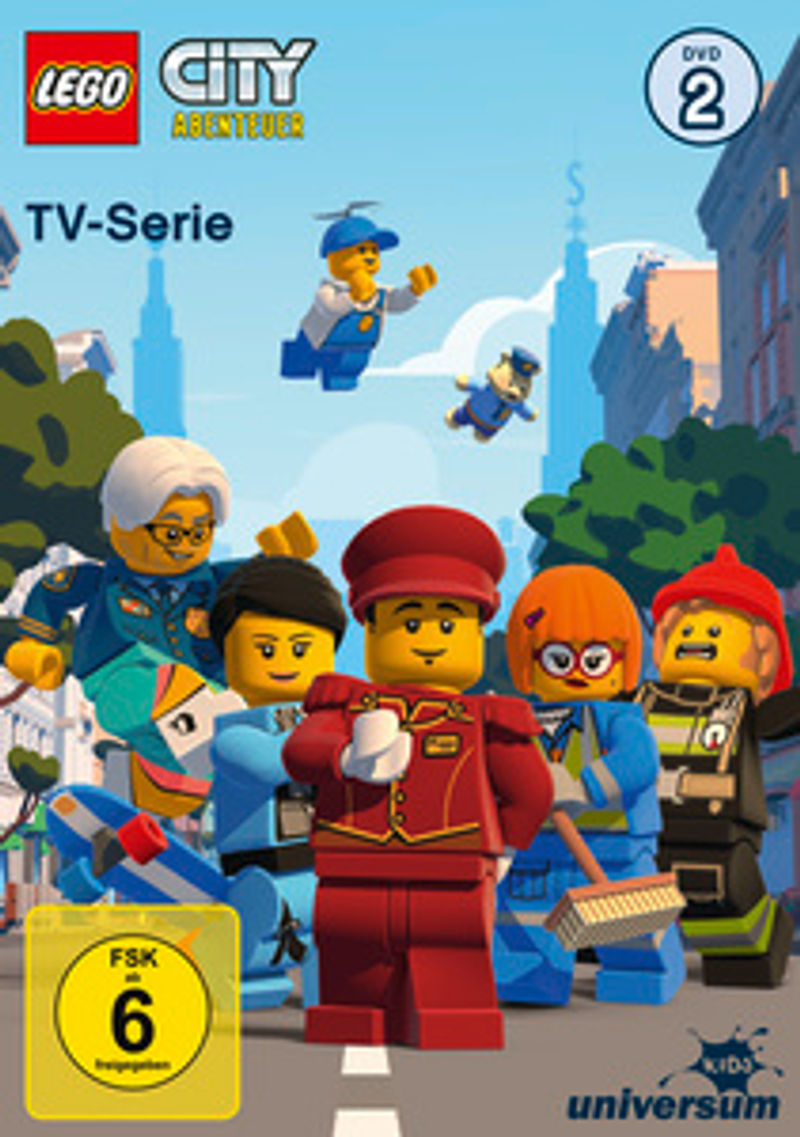 Lego City Abenteuer - TV-Serie, DVD 2 DVD | Weltbild.ch