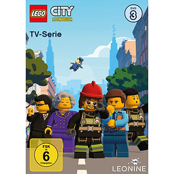 Lego City Abenteuer - TV-Serie, DVD 3, Diverse Interpreten