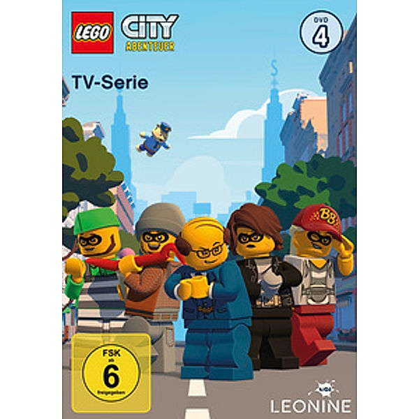 Lego City Abenteuer - TV-Serie, DVD 4, Diverse Interpreten