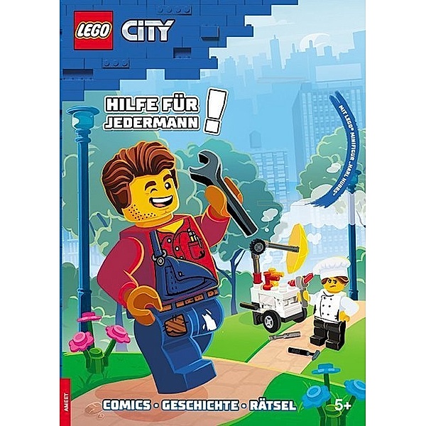 LEGO City - Hilfe für Jedermann!, m. Lego Minifigur 'Harl Hubbs', Ameet Verlag