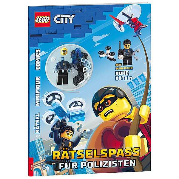LEGO City / LEGO® City - Rätselspaß für Polizisten, m. 1 Beilage