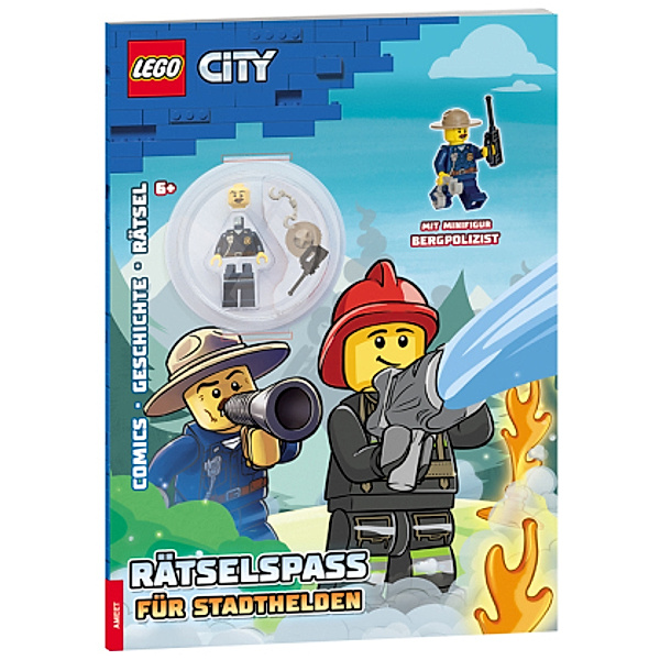 LEGO® City - Rätselspaß für Stadthelden, m. 1 Beilage