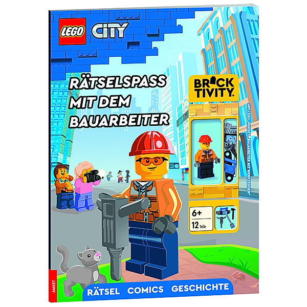 LEGO® City - Rätselspass mit dem Bauarbeiter, m. 1 Beilage