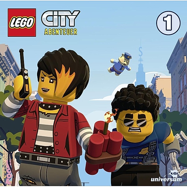 LEGO City - TV-Serie, 1 Audio-CD, Diverse Interpreten