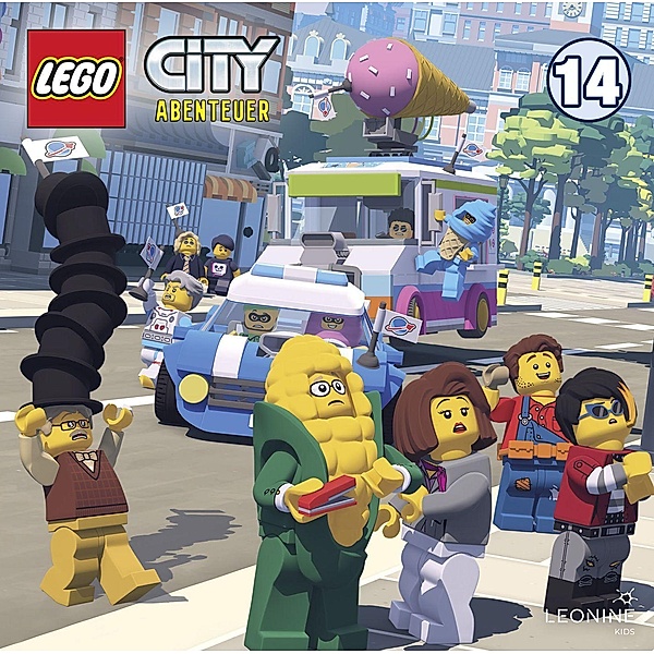 LEGO City - TV-Serie, 1 Audio-CD, Diverse Interpreten