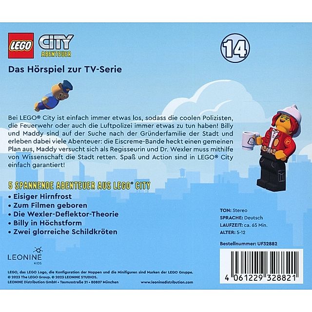 LEGO City - TV-Serie, 1 Audio-CD kaufen | tausendkind.de