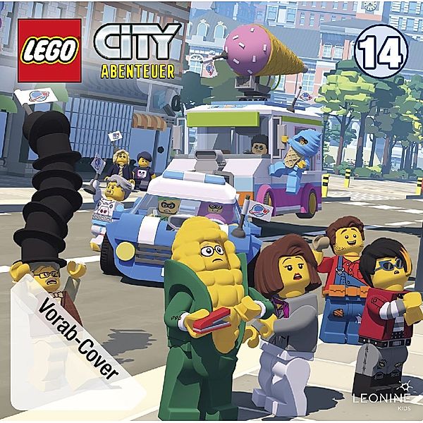 LEGO City - TV-Serie.Tl.14,1 Audio-CD, Diverse Interpreten