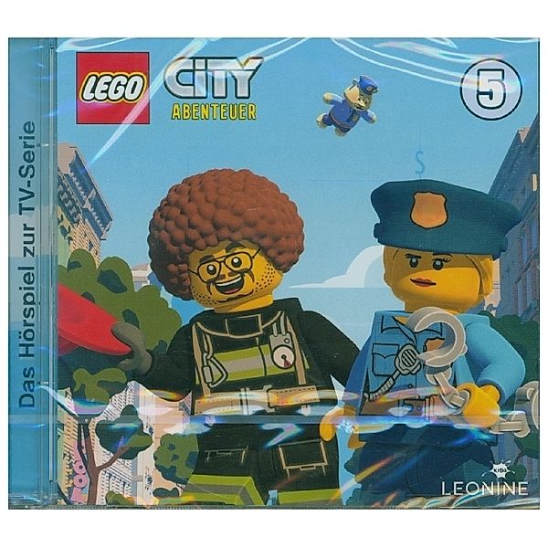 LEGO City - TV-Serie.Tl.5,1 Audio-CD, Diverse Interpreten