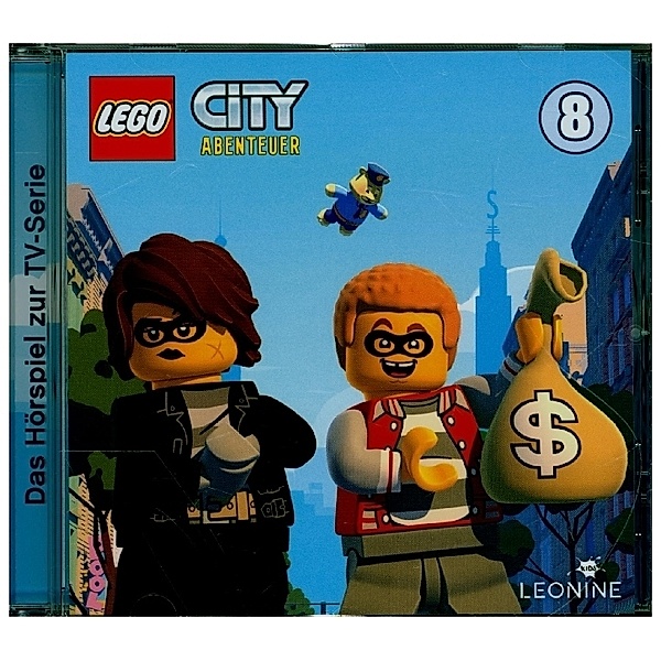 LEGO City - TV-Serie.Tl.8,1 Audio-CD, Diverse Interpreten