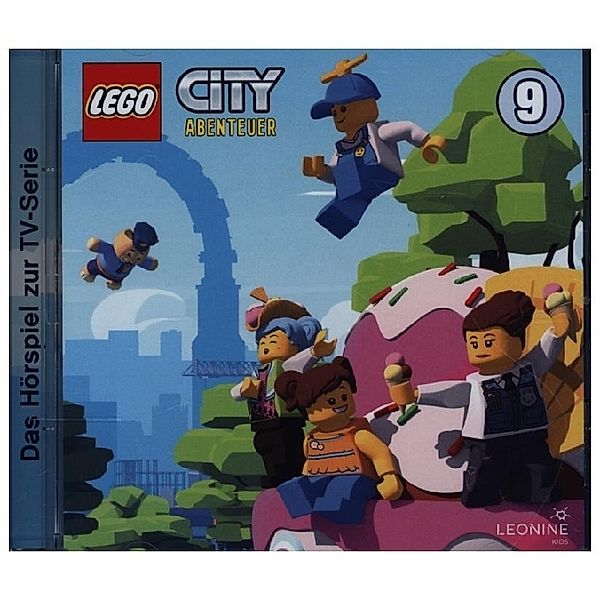 LEGO City - TV-Serie.Tl.9,1 Audio-CD, Diverse Interpreten