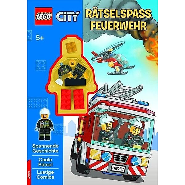LEGO® CITY(TM) Rätselspass Feuerwehr, mit LEGO Minifigur