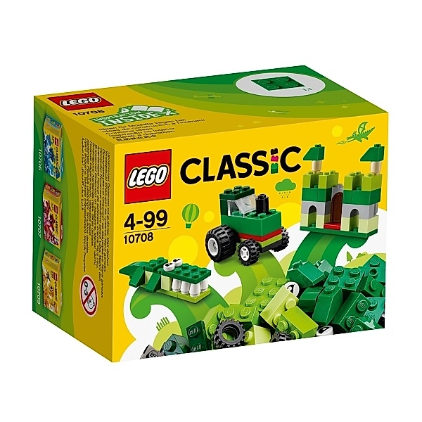 LEGO® LEGO® Classic 10708 Kreativ-Box, grün, 66 Teile