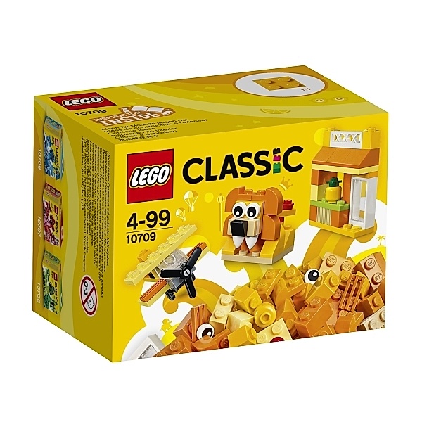LEGO® LEGO® Classic 10709 Kreativ-Box Orange, 60 Teile