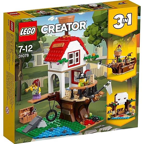 LEGO® LEGO® Creator 31078 Baumhausschätze, 260 Teile