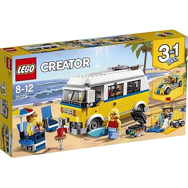 LEGO® LEGO® Creator 31079 Surfermobil, 379 Teile