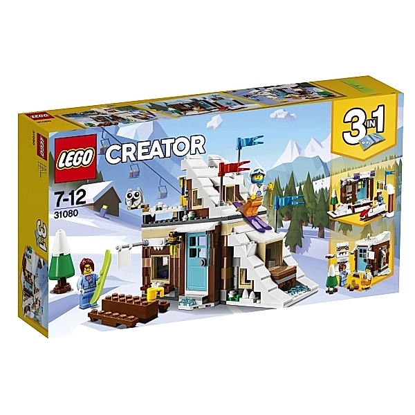 LEGO® LEGO® Creator 31080 Modulares Wintersportparadies, 374 Teile