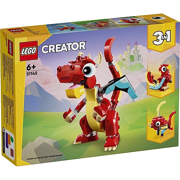 LEGO® LEGO® Creator 31145 ROTER DRACHE