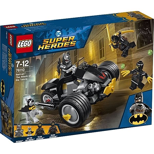 LEGO® LEGO® DC Comics 76110 Super Heroes Batman: Attacke der Talons, 155 Teile