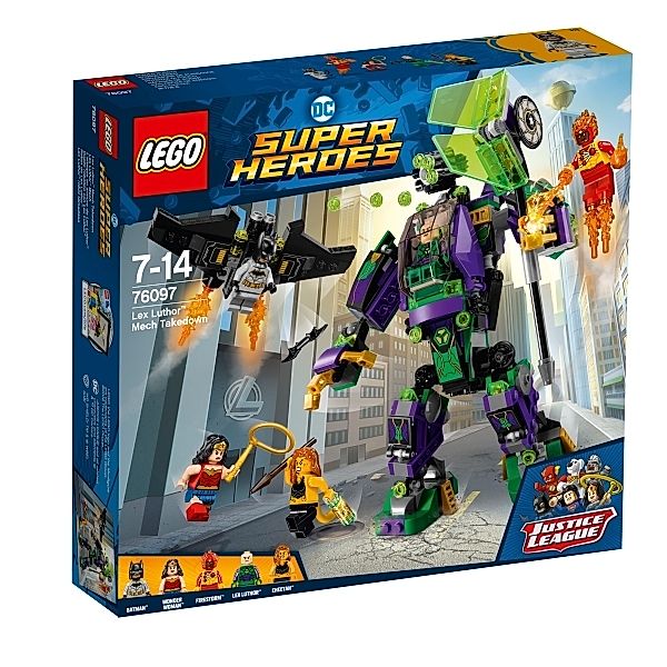 LEGO® LEGO® DC Comics? Super Heroes 76097 Lex Luthor? Mech, 406 Teile, 406 Teile