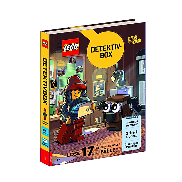 LEGO® - Detektivbox - Löse 17 geheimnisvolle Fälle, m. 1 Beilage, m. 1 Beilage