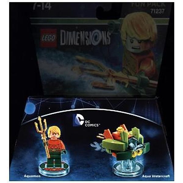 LEGO Dimensions, Fun Pack, DC Comics, Aquaman, 2 Figuren