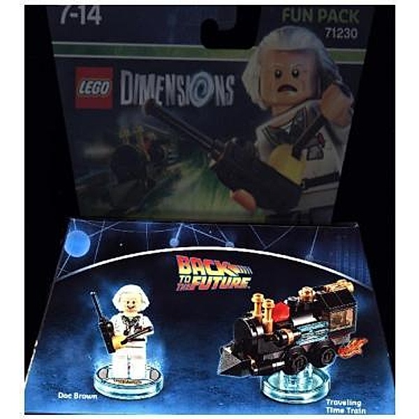 LEGO Dimensions, Fun Pack, Doc Brown, 2 Spielfiguren
