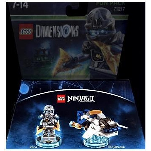 LEGO Dimensions, Fun Pack, Ninjago, Zane, 2 Spielfiguren