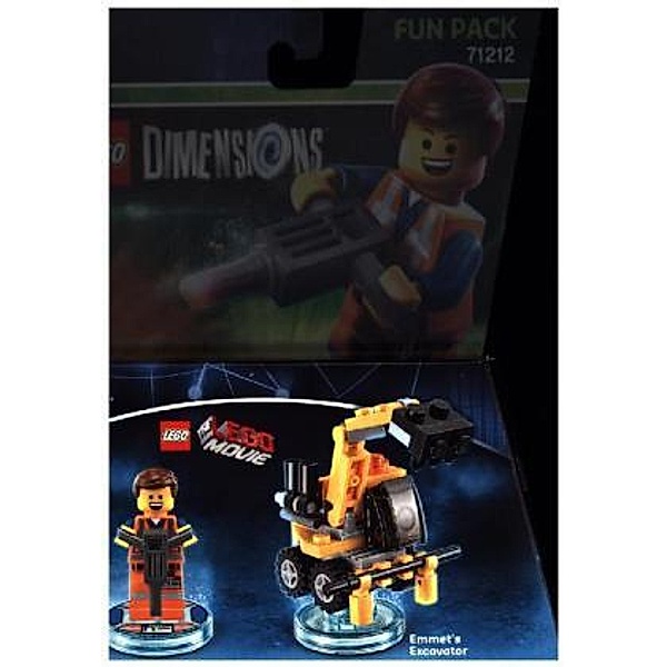 LEGO Dimensions, Fun Pack, The LEGO Movie, Emmet, 2 Figuren