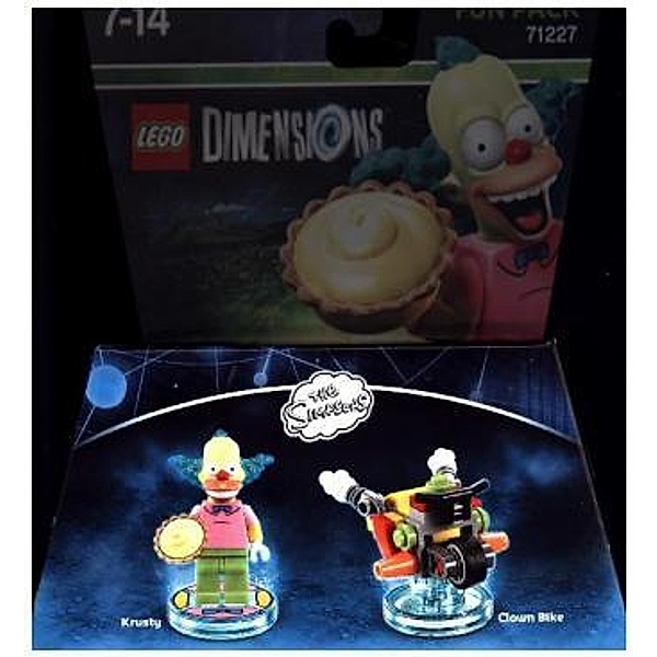 LEGO Dimensions, Fun Pack, The Simpsons, Krusty, 2 Figuren