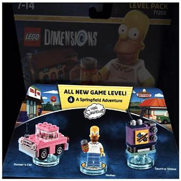 LEGO Dimensions, Level Pack,  The Simpsons, 3 Spielfiguren
