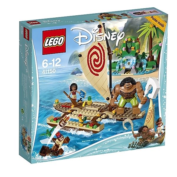 LEGO® LEGO® Disney Princess 41150 Vaiana auf hoher See, 307 Teile