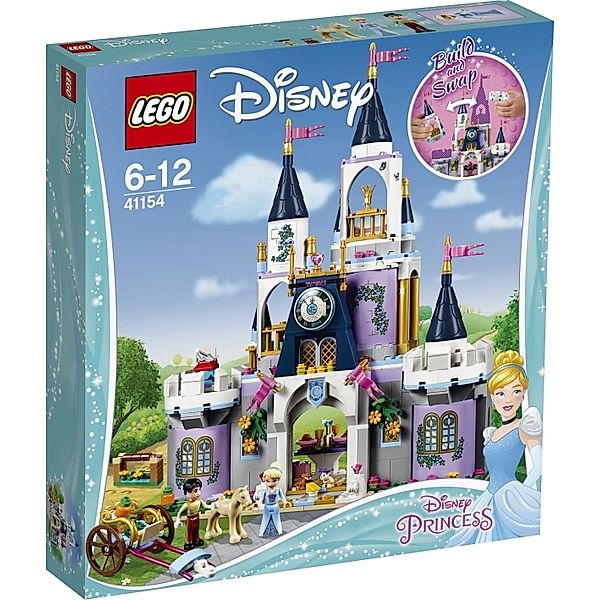 LEGO® LEGO® Disney Princess 41154 Cinderellas Traumschloss, 585 Teile