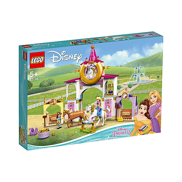 LEGO® LEGO® Disney Princess 43195 Belles und Rapunzels königliche Ställe