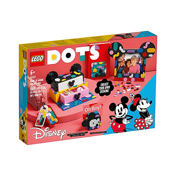 LEGO® LEGO® DOTS 41964 Micky & Minnie Kreativbox zum Schulanfang