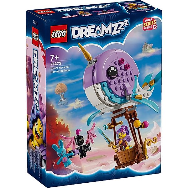 LEGO® LEGO® DREAMZzz 71472 IZZIES NARWAL-HEIssLUFTBALLON