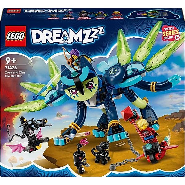 LEGO® LEGO® Dreamzzz 71476 Zoey und die Katzeneule Zian