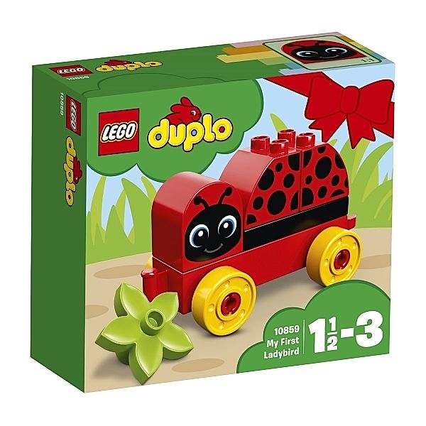 LEGO® LEGO® DUPLO® 10859 Mein erster Marienkäfer - erste Bauerfolge, 6 Teile