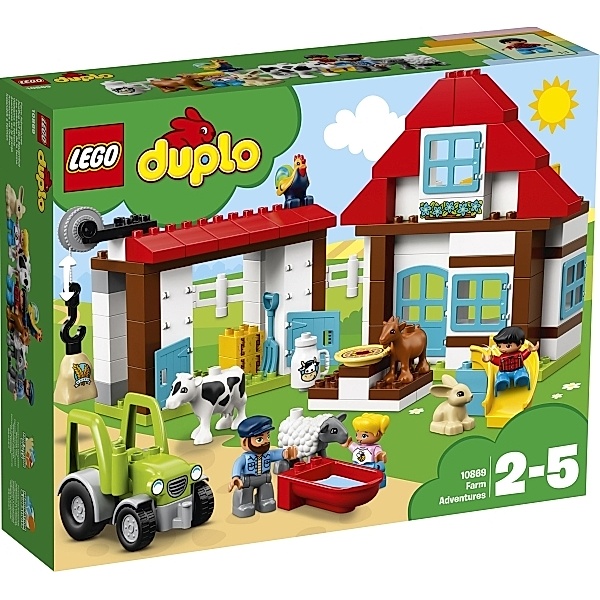 LEGO® LEGO® DUPLO® 10869 Ausflug auf den Bauernhof, 104 Teile