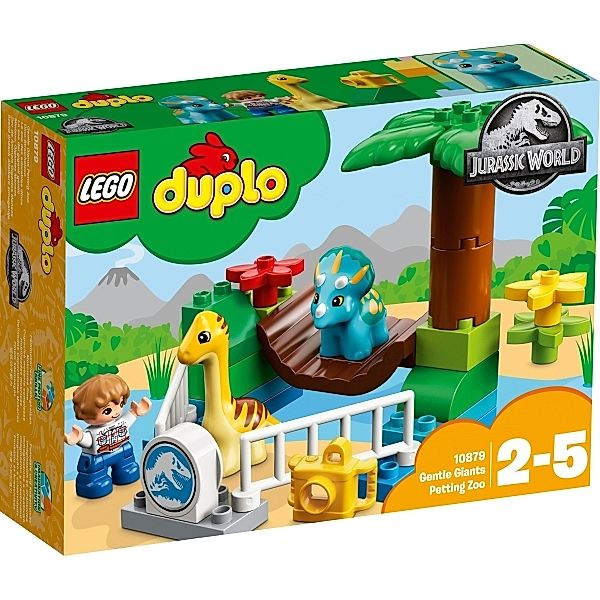 LEGO® LEGO® DUPLO® 10879 Jurassic World Dino-Streichelzoo, 24 Teile